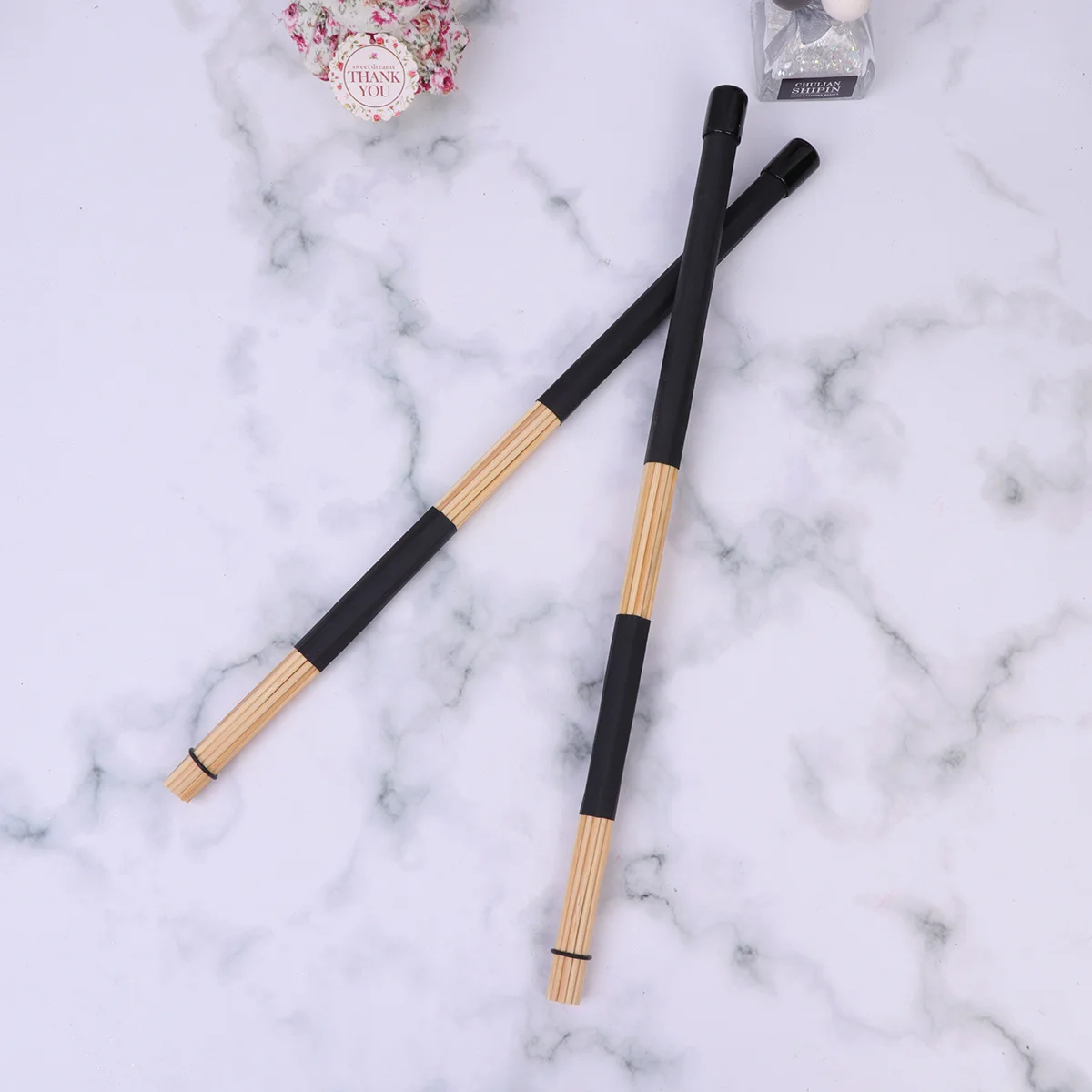 

Drum Stick Wooden Drumstick Percussion Instruments Accessories Wooden Rods Drum Stick Rubber Handle Drum Stick