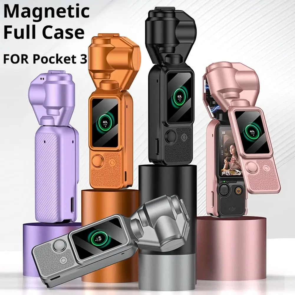 For DJI Osmo Pocket 3 Protective Case Gimbal Camera Magnetic