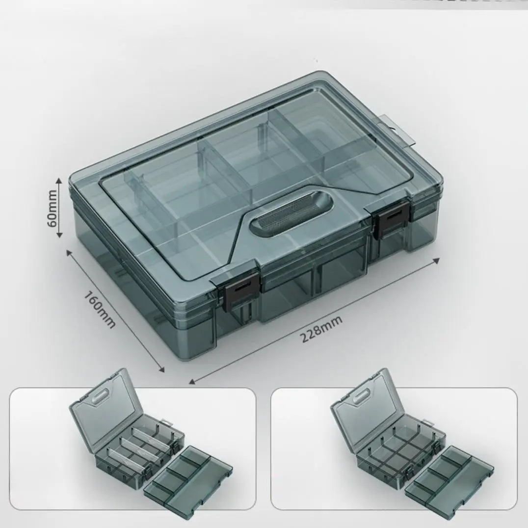 Compact Screw Storage Solution with Removable Lid for Small Hardware Items