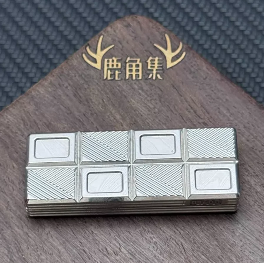 Used EDC 01 Weihua Brand Promotion 2.0 Damascus fidget slider decompression toy