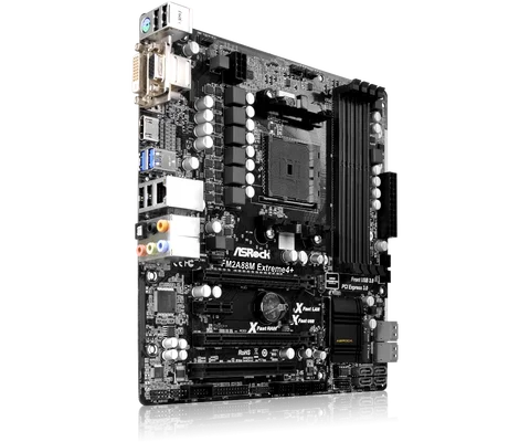 ASROCK FM2A88M extreme4+ Moderkort Sockel FM2 FM2+ AMD A88X A88 DDR3 64GB PCI-E 3.0 SATA III USB 3.0 HDMI Micro ATX 12 best sales fm2 - №3
