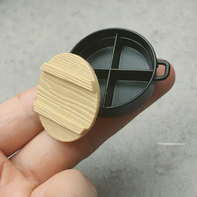 Dollhouse Mini Kitchen Accessories Mini Simulation Alloy Hearth/Pan/Stock Pot Set  Model Kitchen Toys Furniture Children\'s Gift