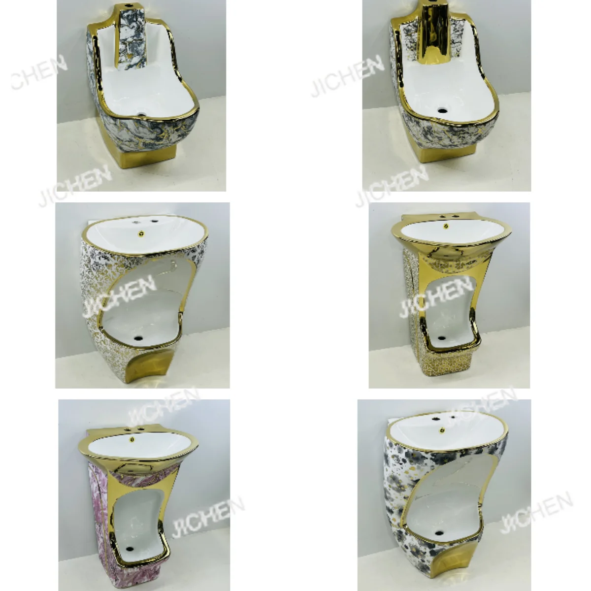 

Керамическая овальная раковина в современном стиле для мусульманской ванной комнаты