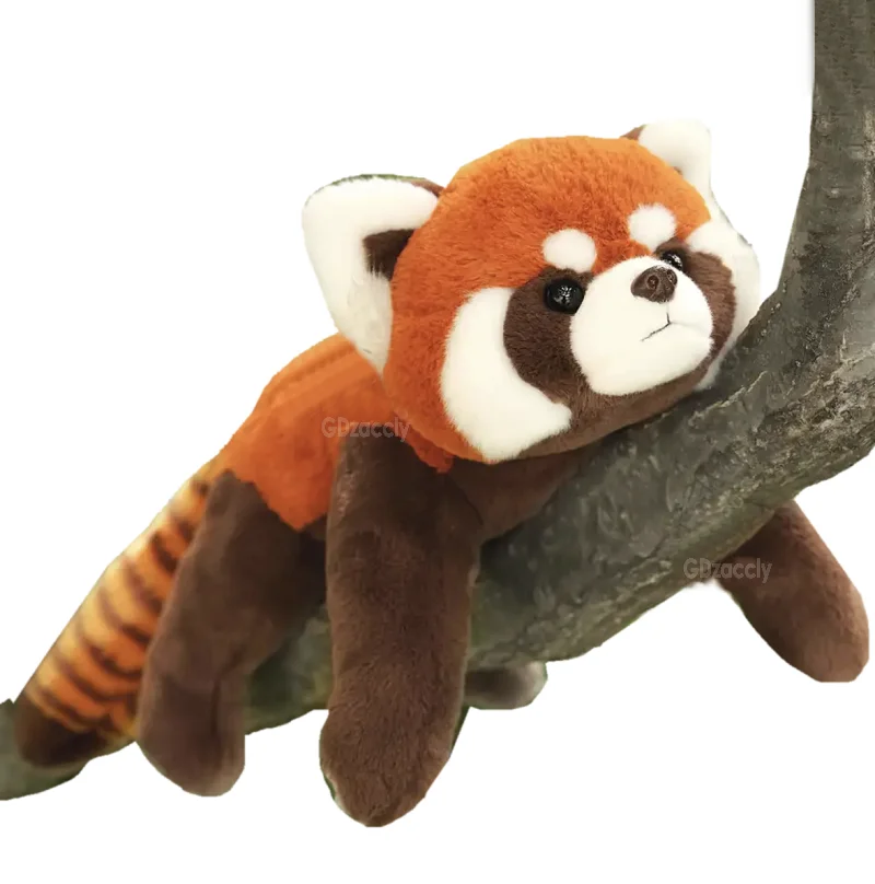 Lifelike Raccon Stuffed Animals Raccoon Plush Toy Cute Panda Plushie Toy Gift For Kids Girlfriend Birthday Boy Christmas Gift