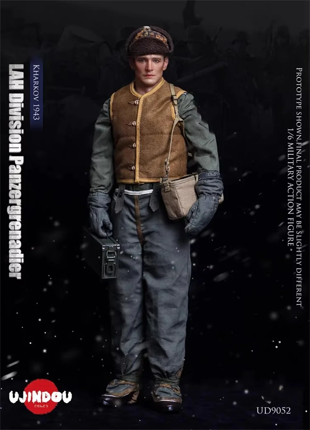 متوفر للبيع 1/6 UJINDOU UD9052 دمية جندي مجموعة كاملة من شخصيات الحركة المتحركة حوالي 12 بوصة هدية لجمع المروحة #3