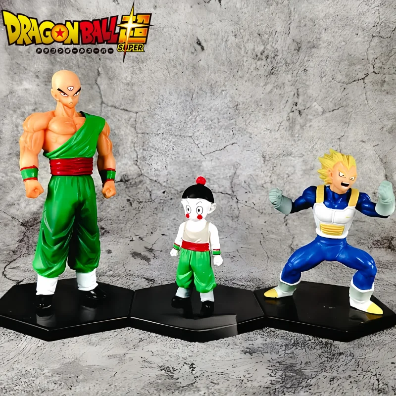 Adornos de Dragon Ball Y Vegeta hechos a mano para niños, modelos de muñecas originales de 9cm, regalos de cumpleaños para niños, gran oferta, novedad de 2024