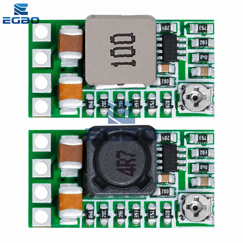 10 шт., компактный понижающий модуль питания, от 12 до 18 В до 5 В, 3 А, преобразователь напряжения, регулируемый 97.5%, 1,8 в, 2,5 В, 3,3 В, 5 В, 9 В, 12 В