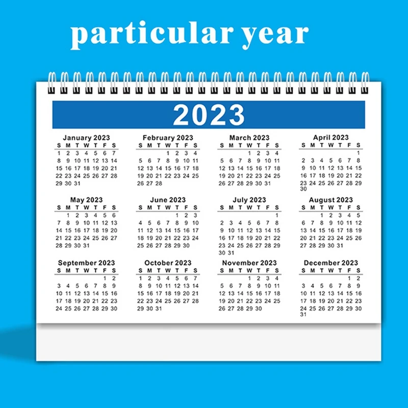 Kalender meja 2023 Top 12 bulan perencana bulanan 2023 kalender Memo meja jadwal harian Agenda kantor