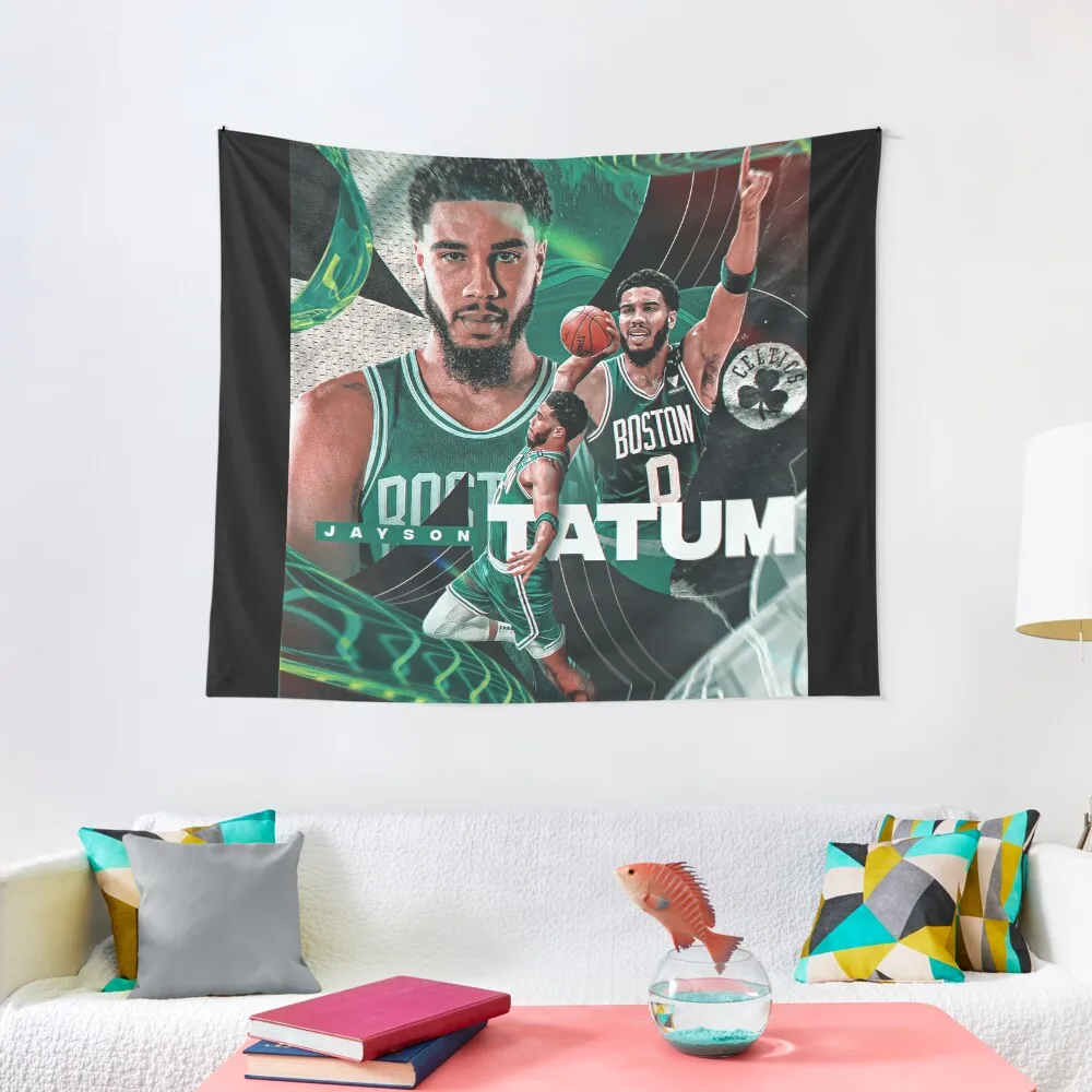 Jayson Tatum 0 Tapestry Japanese Room Decor Carpet Wall Tapestry