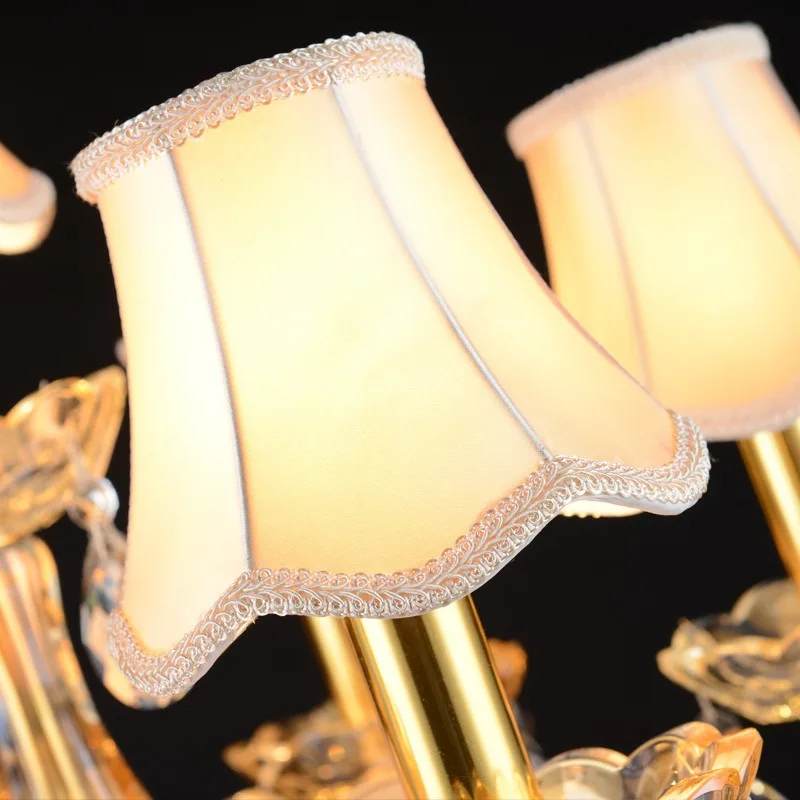 

European bedroom bedside table lamp modern simple living room study crystal table
