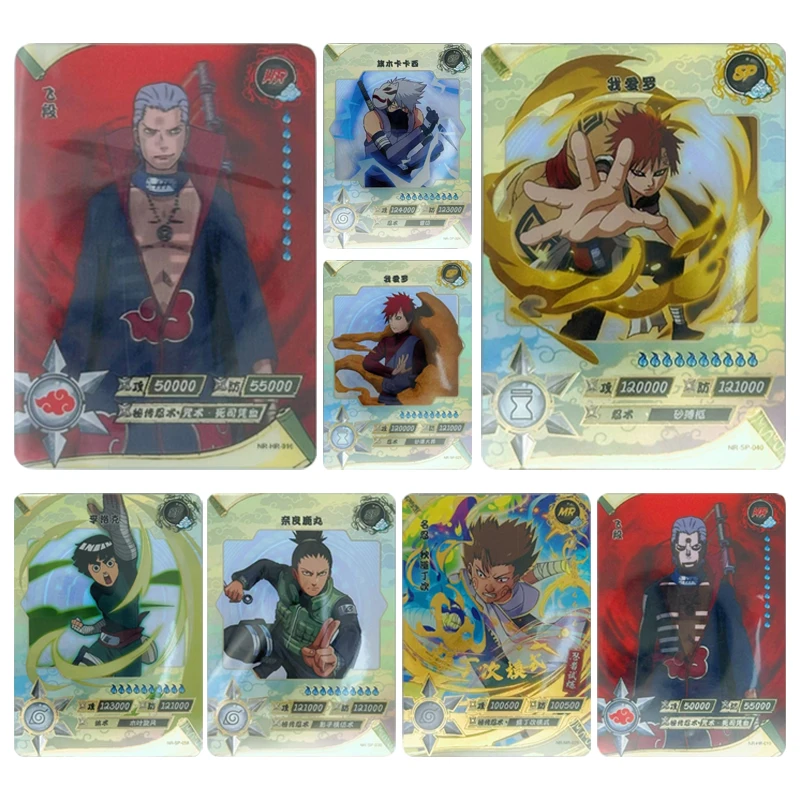 

Японское аниме Наруто Хидан Узумаки Наруто Гаара Хатаке Какаши Коллекционные карты Рождественские подарки на день рождения Детские игрушки