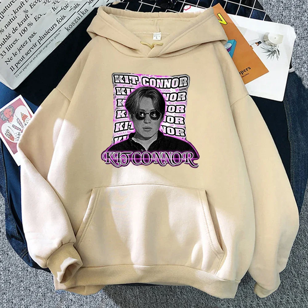 

Kit Connor толстовка с капюшоном модные женские Harajuku эстетические винтажные толстовки унисекс осень зима винтажная уличная одежда пуловеры кофты