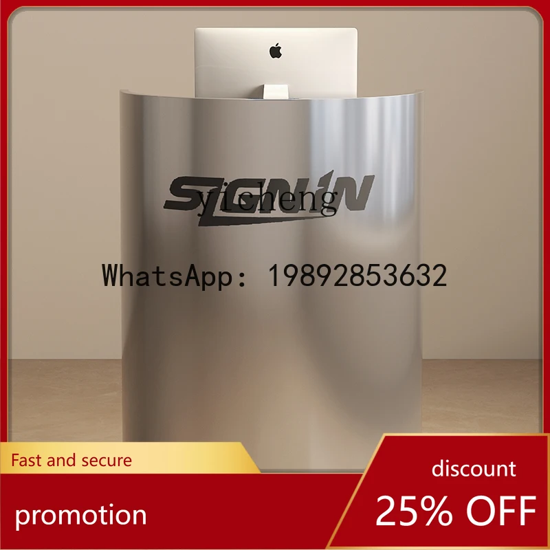 

YFY small checkout page hotel welcome desk small bar table reception desk