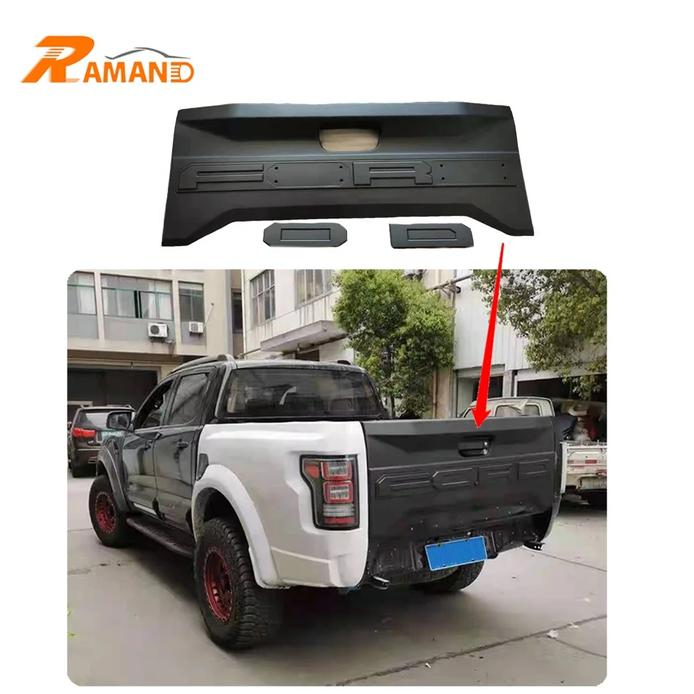 Factory Rear Guard Plate For Ford Ranger Injection molding PP material Door Sill Rear cover Plate For Ford Ranger T6 T7 T8