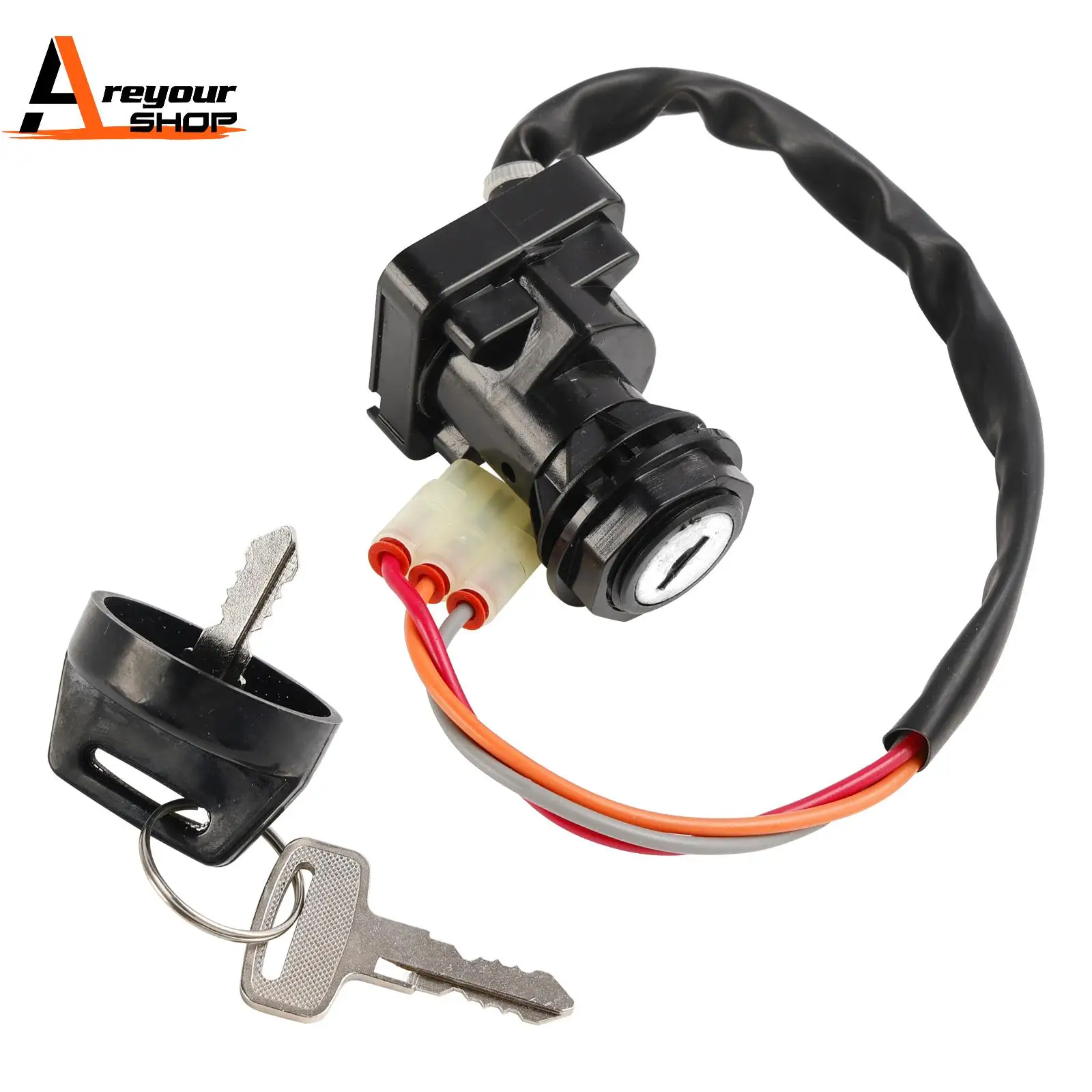 

Ignition Key Switch for Suzuki LT-Z250 Quadsport Z 250 LTZ250 2004 2005 2006 2007 2008 2009