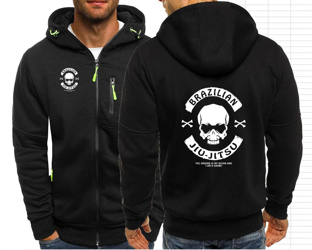 Brasiliano Jiu Jitsu Mma Felpe Con Cappuccio Da Uomo Felpe Wushu Felpa Skill Felpe Con Cappuccio Donna Felpa Con Cerniera Ufcs Ragazze Felpa Con Cappuccio