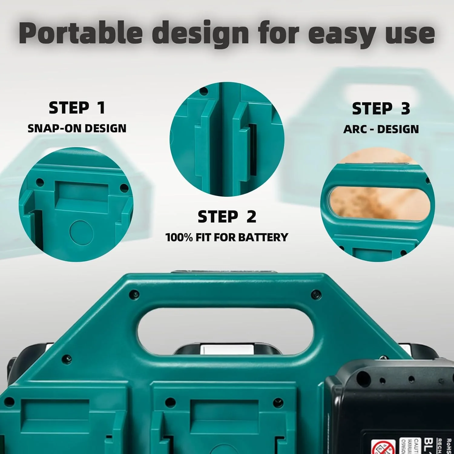 Tool Holder Dock Mount Storage Rack for Makita18V Fixing Devices Tool Holder Machine Drill Storage Bracket Stand Slots