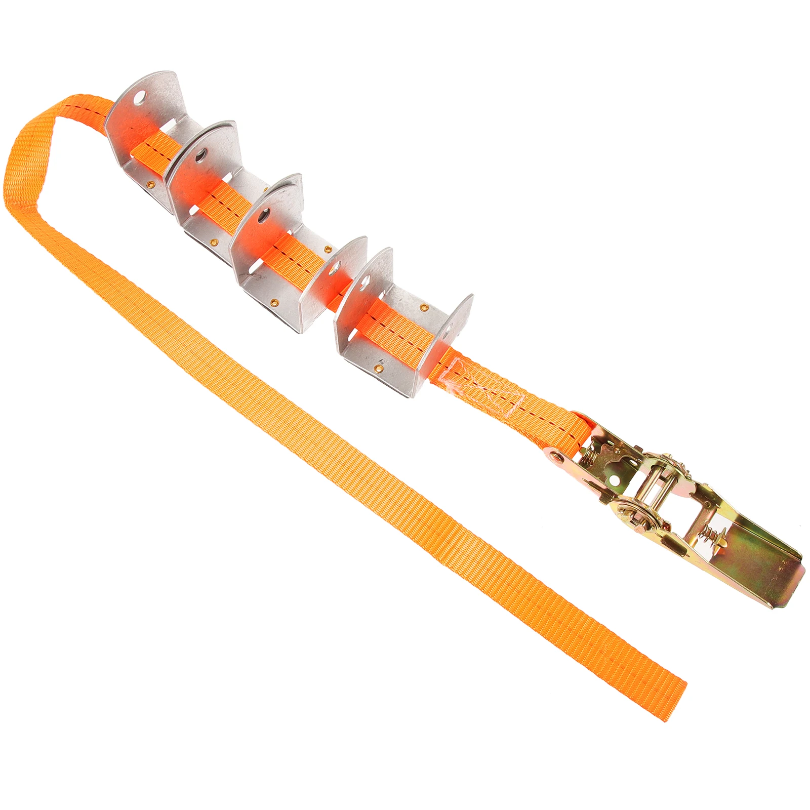

1 set Tree Support Stakes 52mm Galvanized Iron Cups 1m Strap Adjustable Diameter for Fruit Trees Garden Plant Branch Fixing Tool
