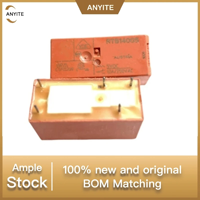 5Pcs/Lot  RTB14005 5VDC DC5V 12A 5PIN