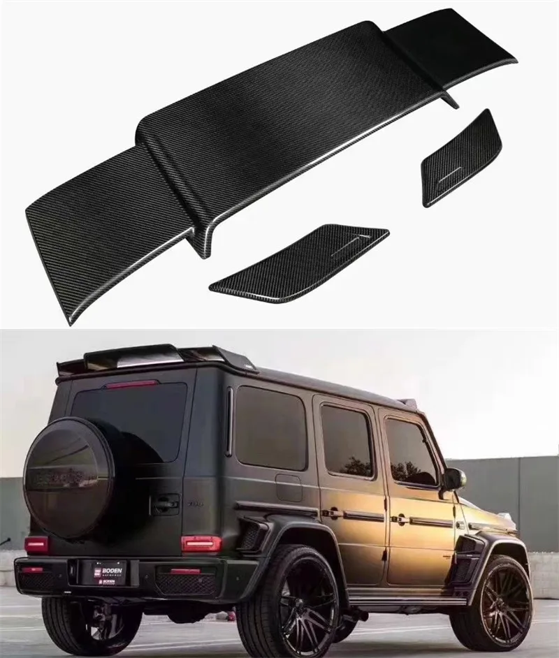 For Mercedes-Benz G-CLASS W464 G500 G550 G63 G350 2019 2020 2021 2022 High Quality Real Carbon Fiber Spoiler Wing Lip Spoilers