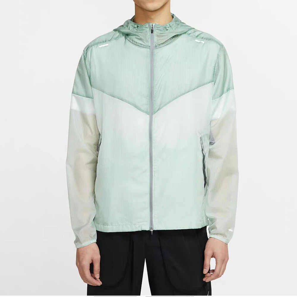 남성 야외 윈드 브레이커 전술 분리형 모자 캠핑 낚시 코트 뉴 플러스 사이즈 캐주얼 경량 자켓