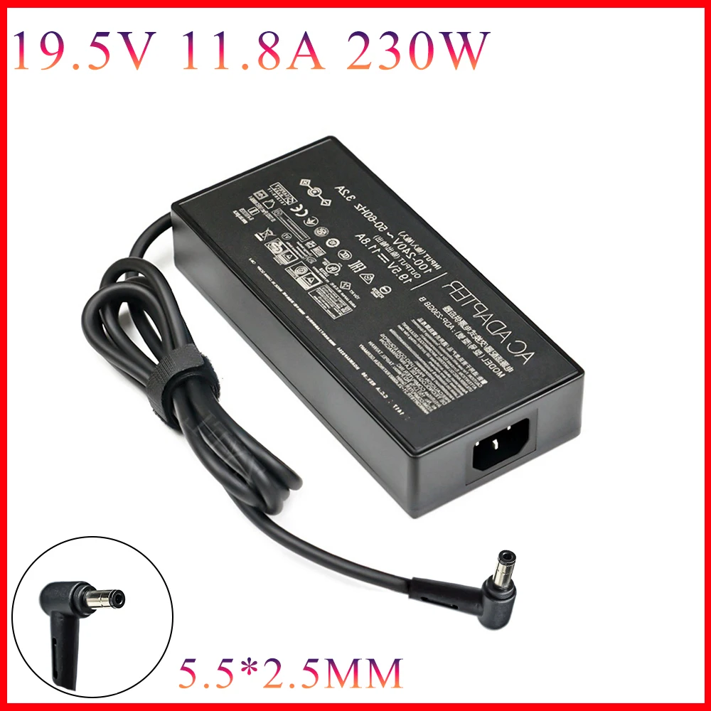 

19.5V 11.8A 230W Charger For ASUS AERO 15-Y9-4K80P AERO 15-X9-RT4K5MP GAMING Laptop Adapter ZX8-CR5S1