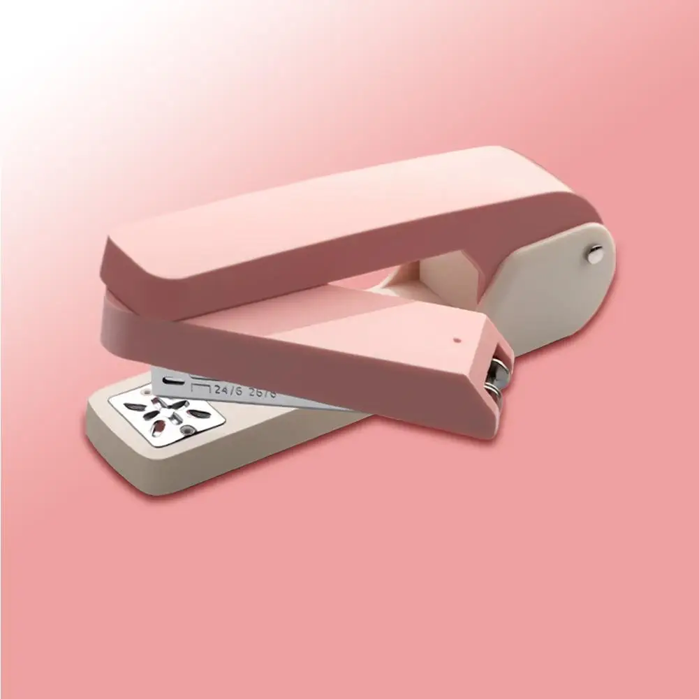 Zszywacz biurowy obrotowy 360 stopni, duży, metalowy, wytrzymały, standardowy do oprawy książek, ręczny, do długich zszywek, do zszywania, Su W7Q9