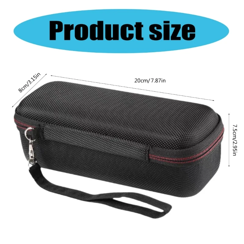 Shockproof Carrying Case For Anker Soundcore 2/3 Wireless Sound Box Protective Hard Storage Bag Water Resistant Cover view 6