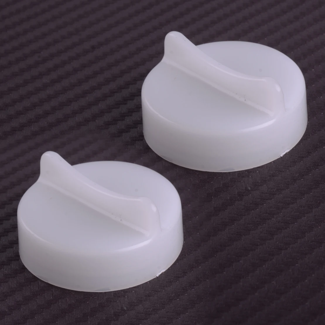 2pcs Car Radiator Coolant Reservoir Tank Cap 19109-PH1-620 Fit for Honda Civic 2001-2005 CRV 2002 2003 2004 White Plastic