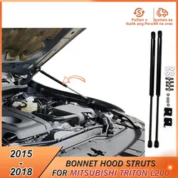 2015-2018 Bonnet Hood Support Strut Bars for Mitsubishi Triton L200 2015 2016 2017 2018 Accessories Hood Damper Lift Support