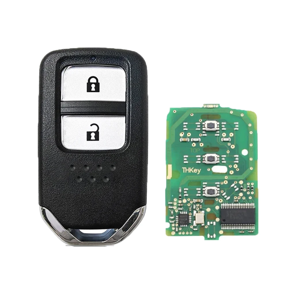 YIQIXIN 433MHz ID47 Chip Remote Car Key For Honda Accord Piot CR-V HR-V Jazz Civic 2016 2017 2018 2019 2020 FCCID KR5V2X