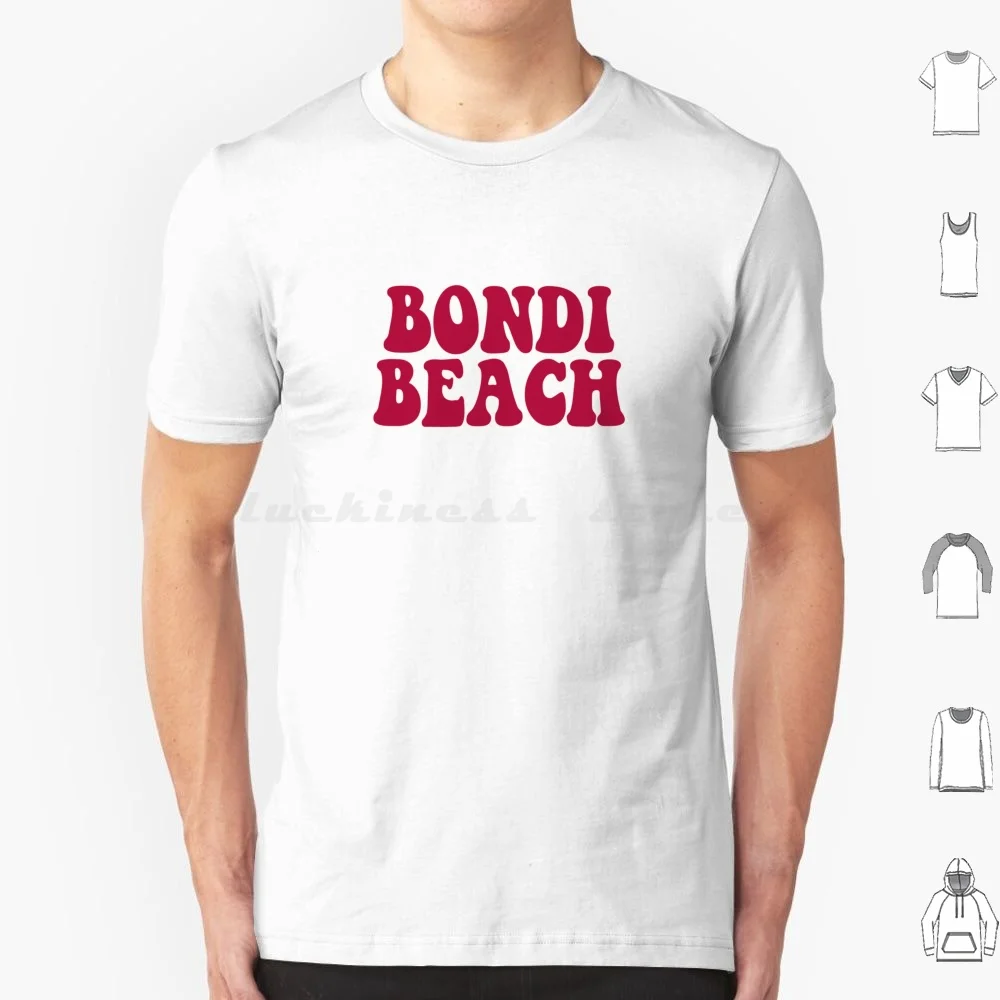 Футболка Bondi Beach Sydney Australia New South Wales Nsw Au, 6xl, крутая хлопковая футболка Australia Bondi Sydney Bondi Beach Beach Aussie