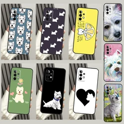 West Highland Terrier Westie Case For Samsung Galaxy A54 A34 A12 A32 A42 A52 A13 A23 A33 A53 A73 A50 A51 A71 A14 Cover