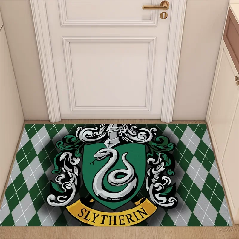 Decoration Home Decor Items Hogwartes Bath Rug Mat for Hallway on the Floor Entrance Carpet Front Door Mat Outdoor Kitchen Ru #