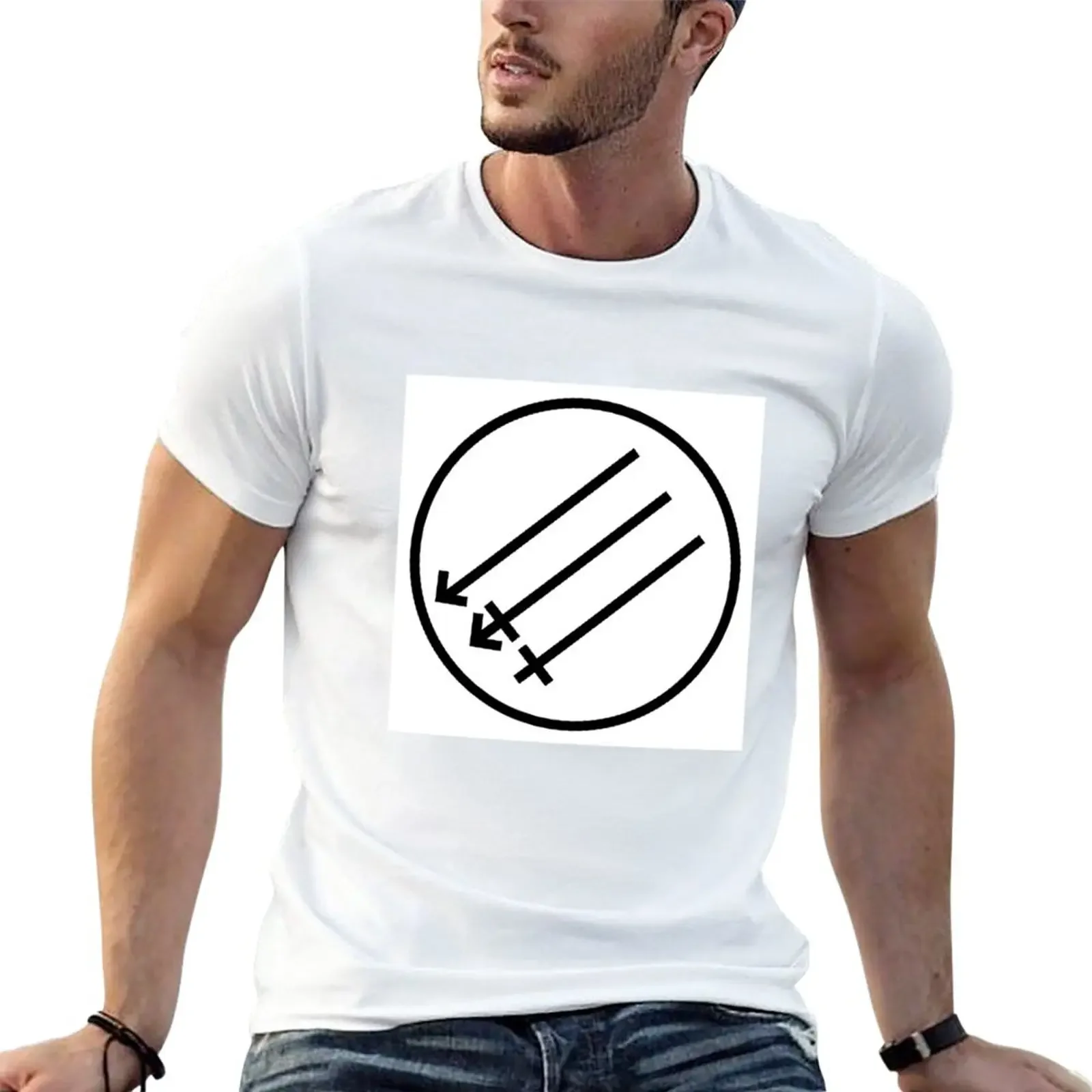 New Trans Iron Front Symbol T-Shirt blank t shirts aesthetic clothes cute clothes tees slim fit t shirts for men