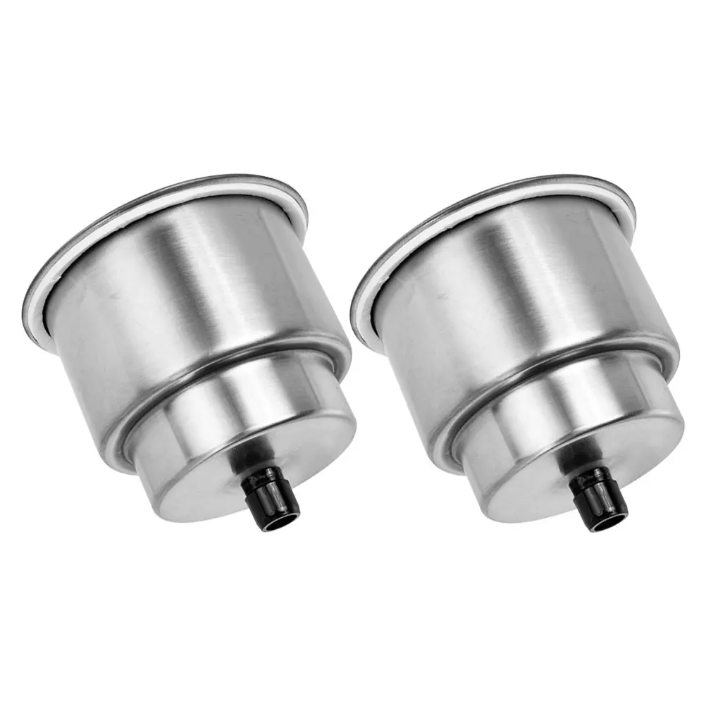 

2pcs Stainless Cup Holder Cup Holder For Ship for Kayak Yacht Boat Canoe Seat Durable Easy Install Accessories