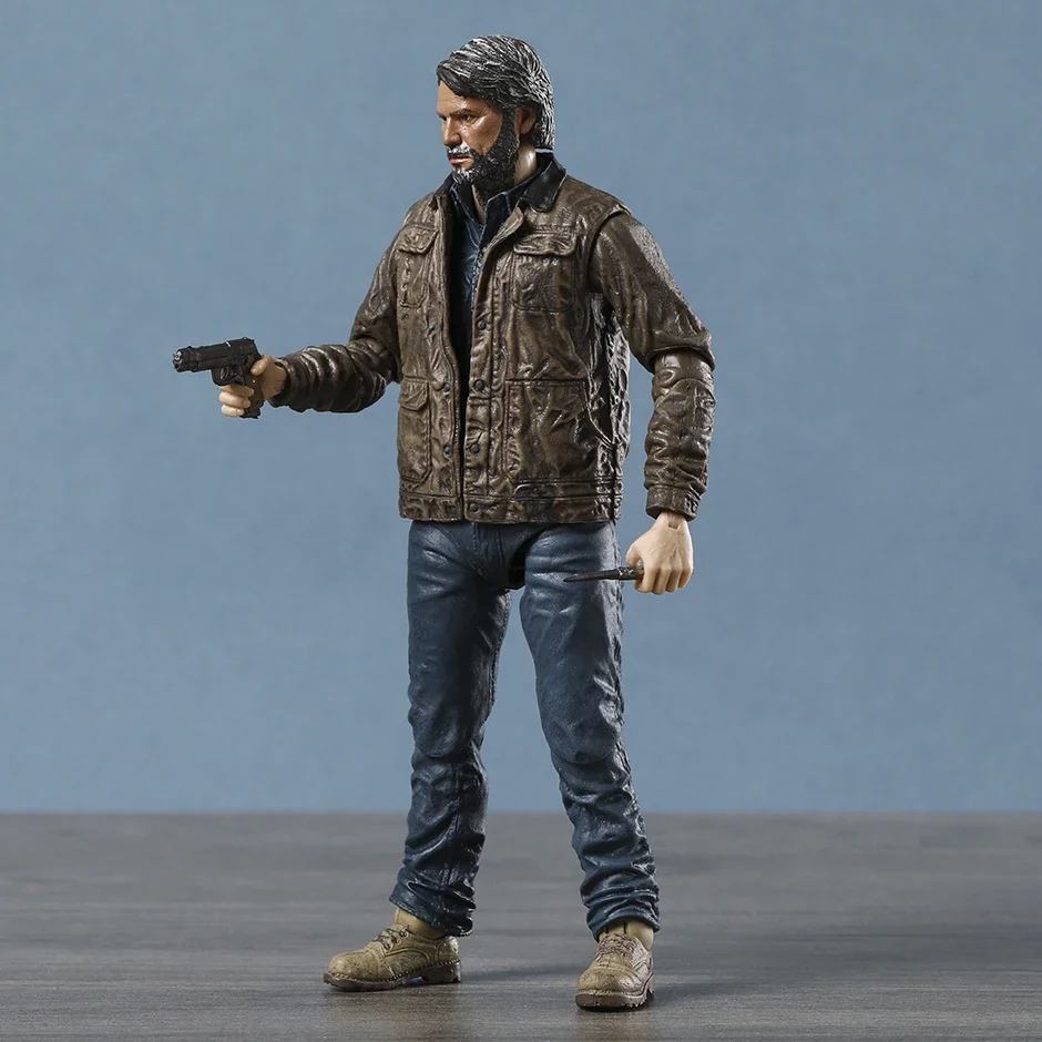 Neca the last of usアクションフィギュア、パートii、ジョエルと