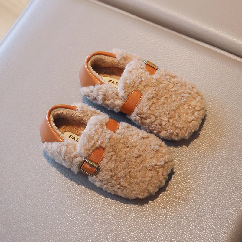 Winter New Children Cotton Shoes Cute Kids Plush Boys and Girls Shoes Students Shoes 아기신발 أحذية 캐주얼 신발 кроссовки для мальчиков