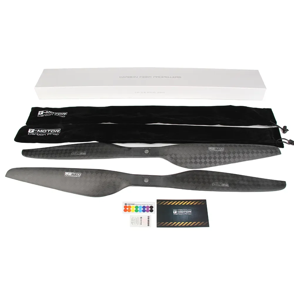 T-MOTOR 24 بوصة ألياف الكربون P24 * 7.2 CW CCW 2 شفرات المروحة مولتيكوبتر RC الطائرات ملحقات طائرة بدون طيار #6