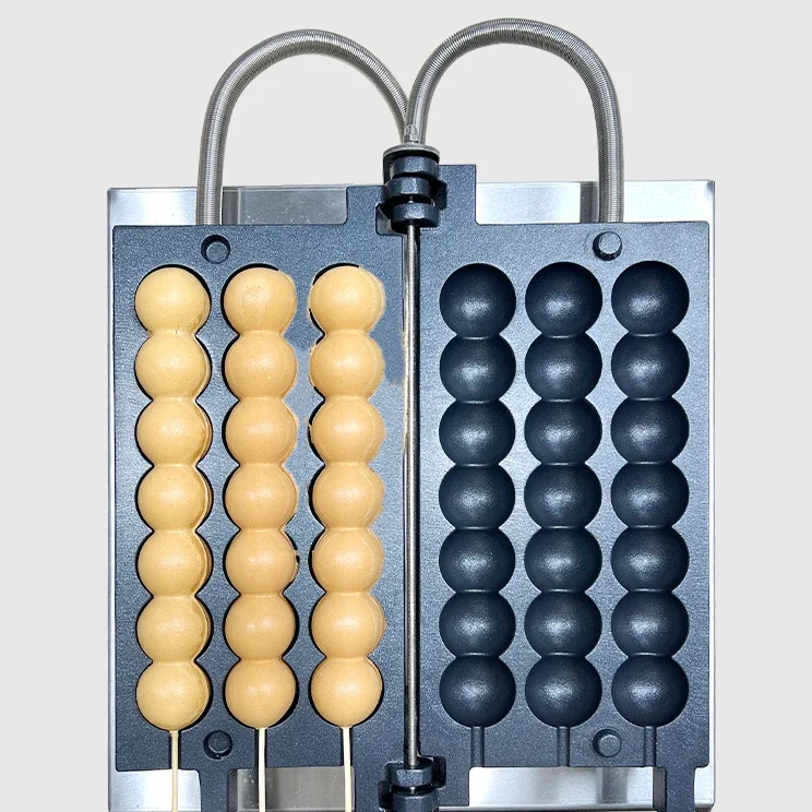 

Ball-shaped Bubble Skewer Overtrurn Design Non-stick Waffle Stick Maker With CE