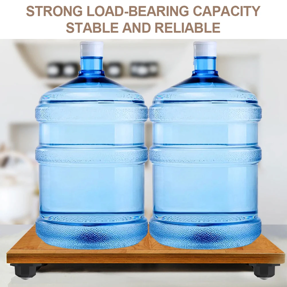 4 Buah Kit Rol Bergerak Roda Kastor Mini Berperekat Rotasi 360 Derajat Lengket untuk Kotak Penyimpanan Tempat Sampah Furnitur Kecil