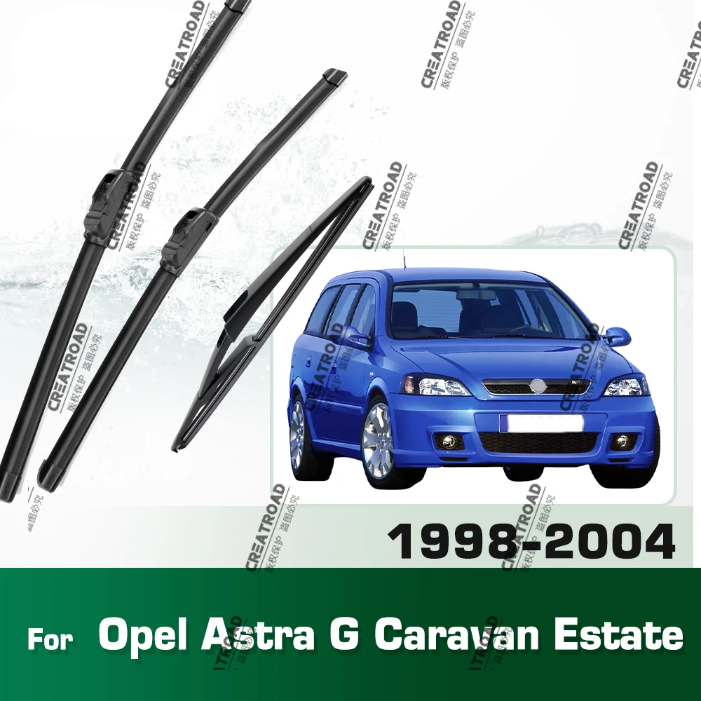 For Opel Astra G Caravan Estate 1998-2004 1999 2000 Wiper Front&Rear Wiper Blades Windshield Windscreen Window Brushes 20