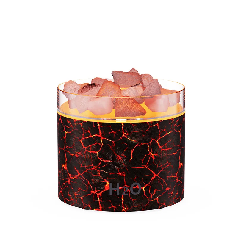 

Salt stone aromatherapy machine can add essential oil, home desktop atmosphere night light, office desktop hydration humidifier