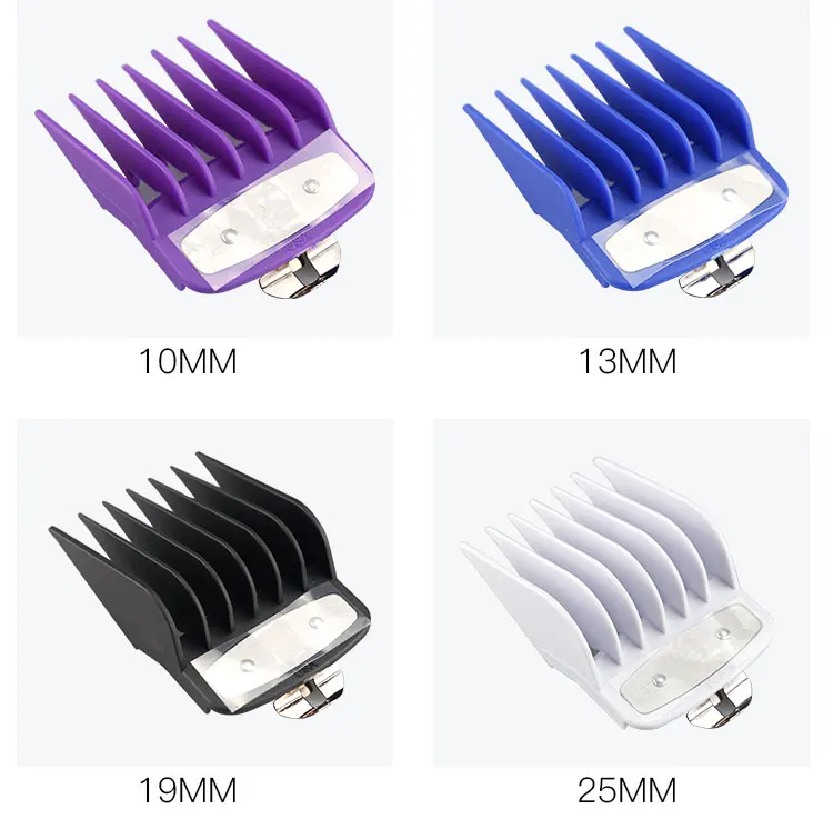 8 Stück/Set Pro Barber Guide Kämme für Wahl Haarschneidemaschine, Haarschnittkamm mit Blisterverpackung, Salon-Haarschneidewerkzeuge – Detail 6