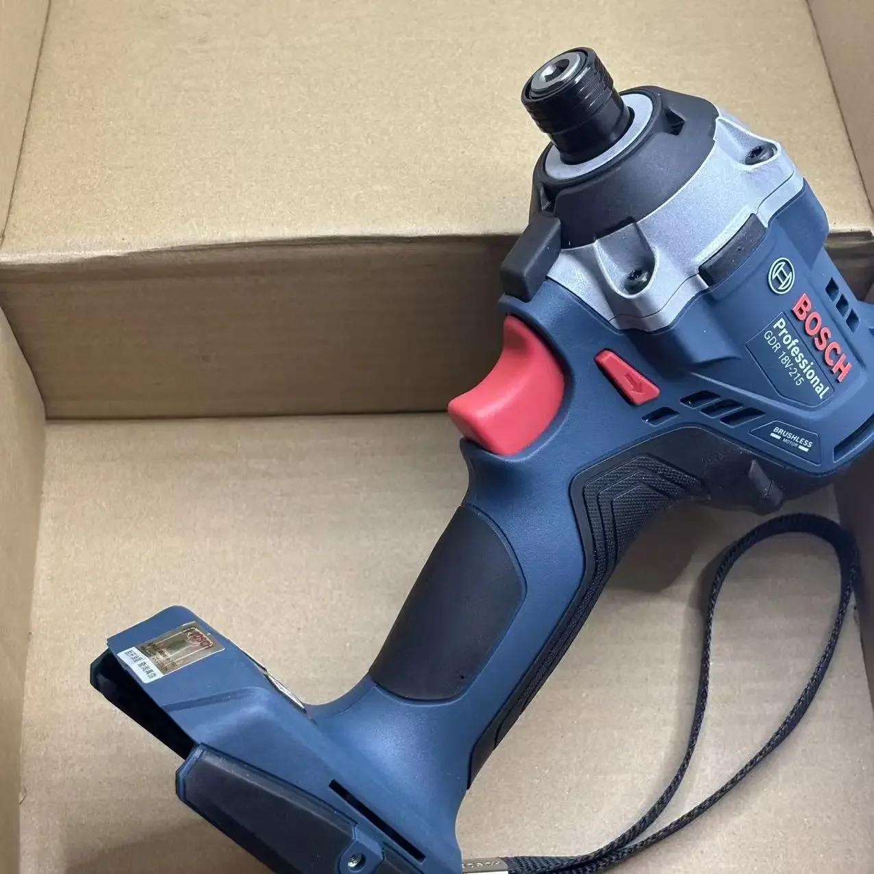 Bosch GDR 18V-215 Cordless Brushless Impact Driver Heavy Duty High Torque Electric Screwdriver Professional Electric Tools