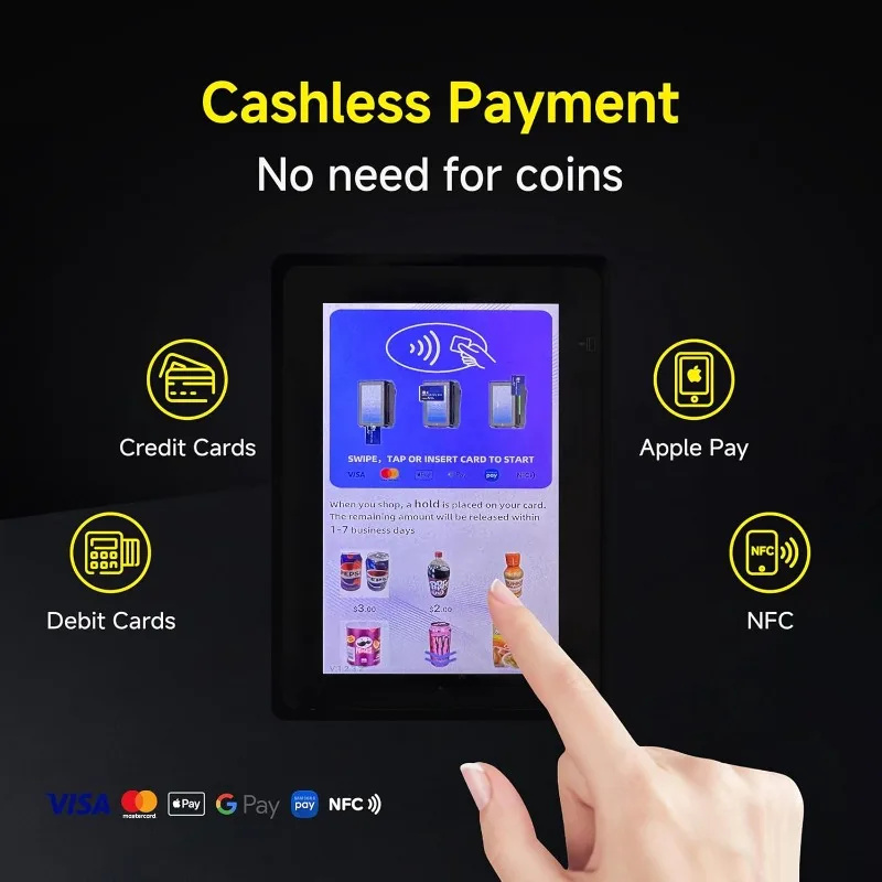 Customized Smart Combo Vending Machine for Business Vending Machine for Sale, Card Reader & App Control Refrigerated Commercial