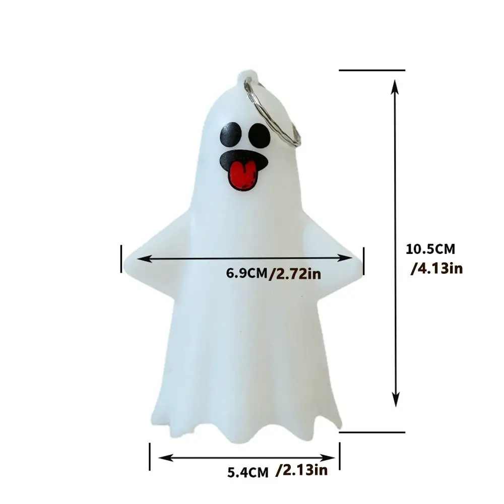 Creative Handheld Ghost Hanging Lamp Hanging LED Halloween Ghost Light Cute Luminous Pumpkin Lantern Ornament