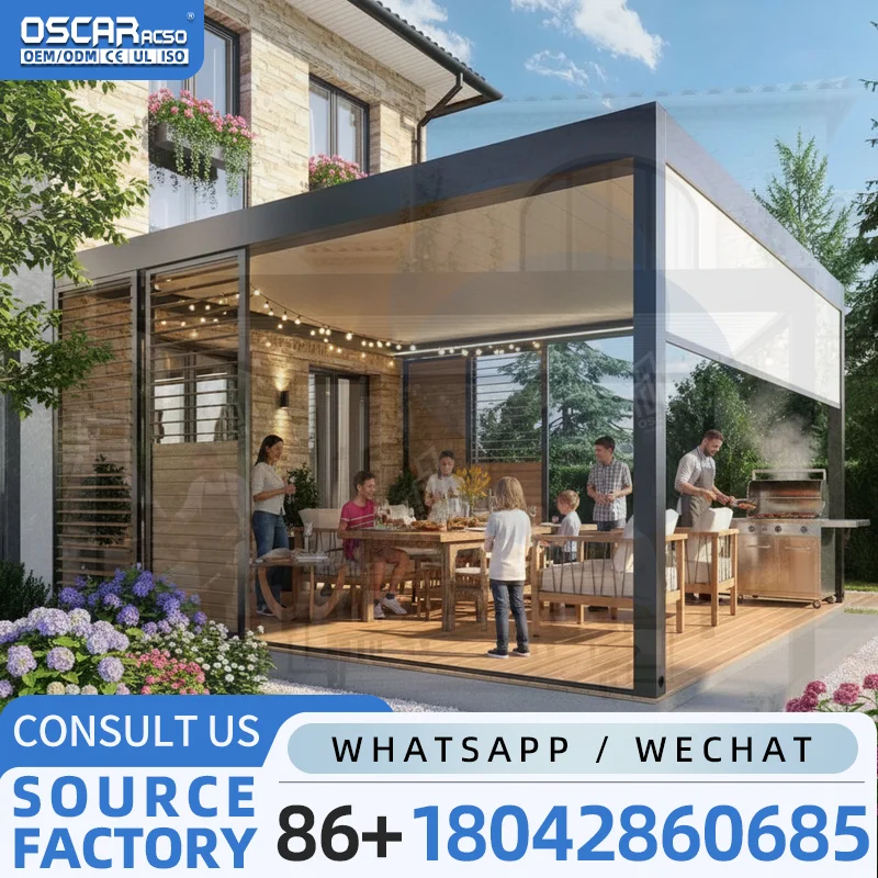 Heavy Duty Aluminum Pergola Multi Design Sturdy Structure Snow Load Bearing Windproof Waterproof for Garden Patio Backyard pergo