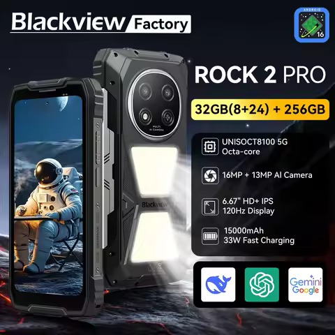 Blackview ROCK 2 Pro Rugged SmartPhone 5G Android...