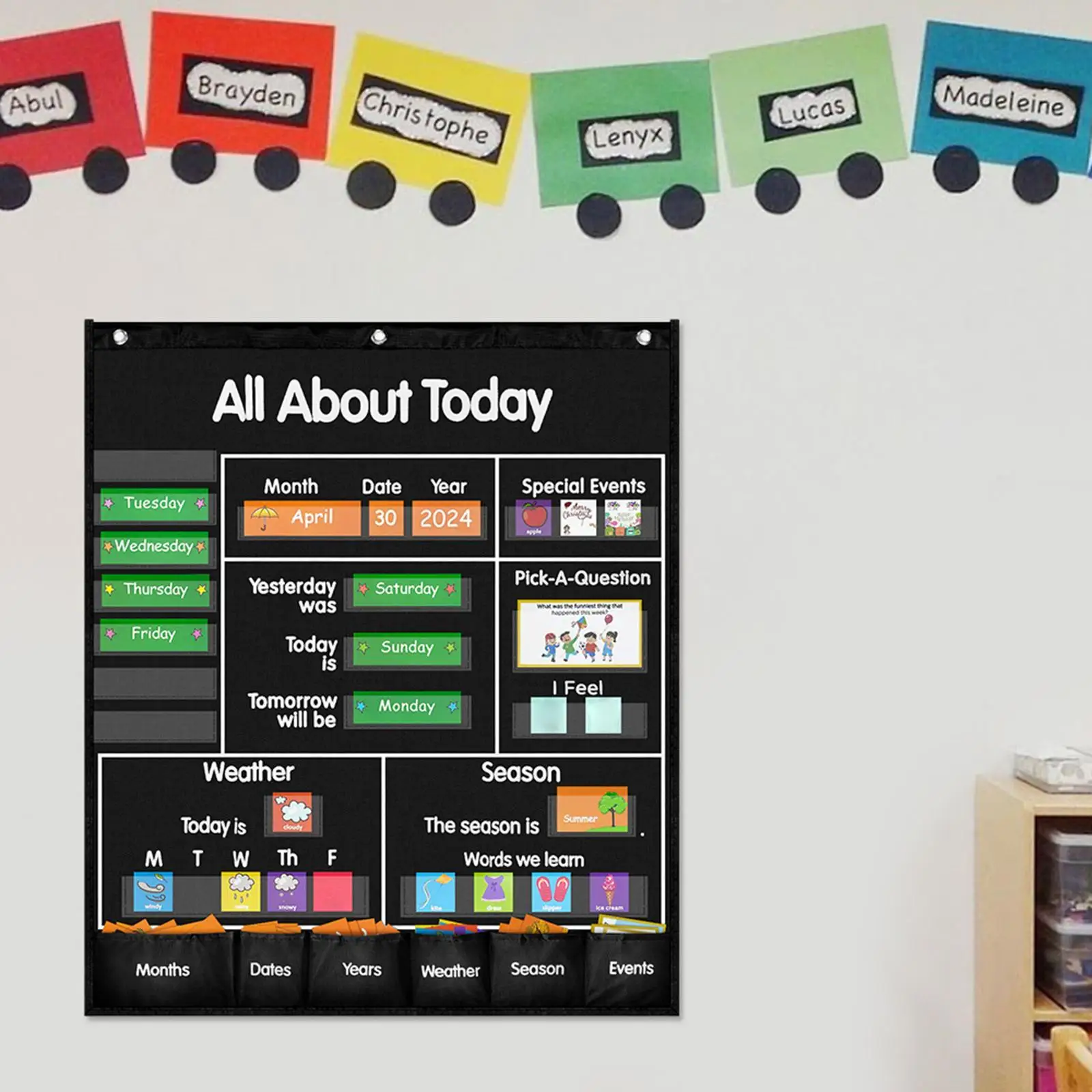 

All About Today Learning Center for Group Activity Scheduling Kindergarten